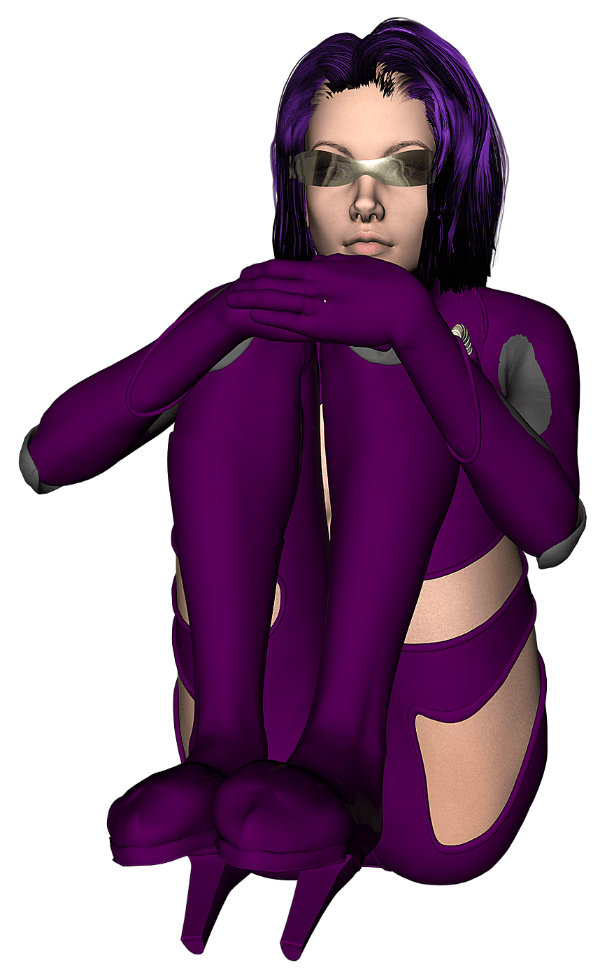 3d character posed